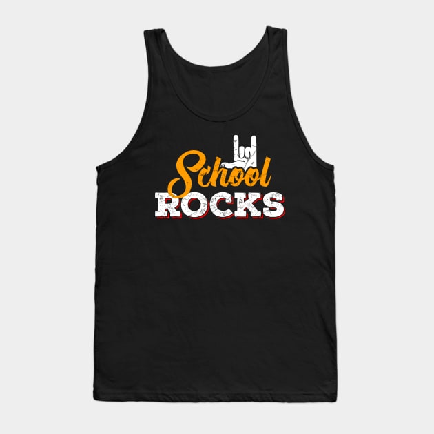 School Rocks Tank Top by Mila46